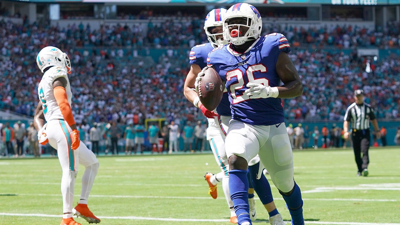 NFL scores, schedule, live Week 3 updates: Josh Allen-led Bills score opening-drive TD for eighth game in row