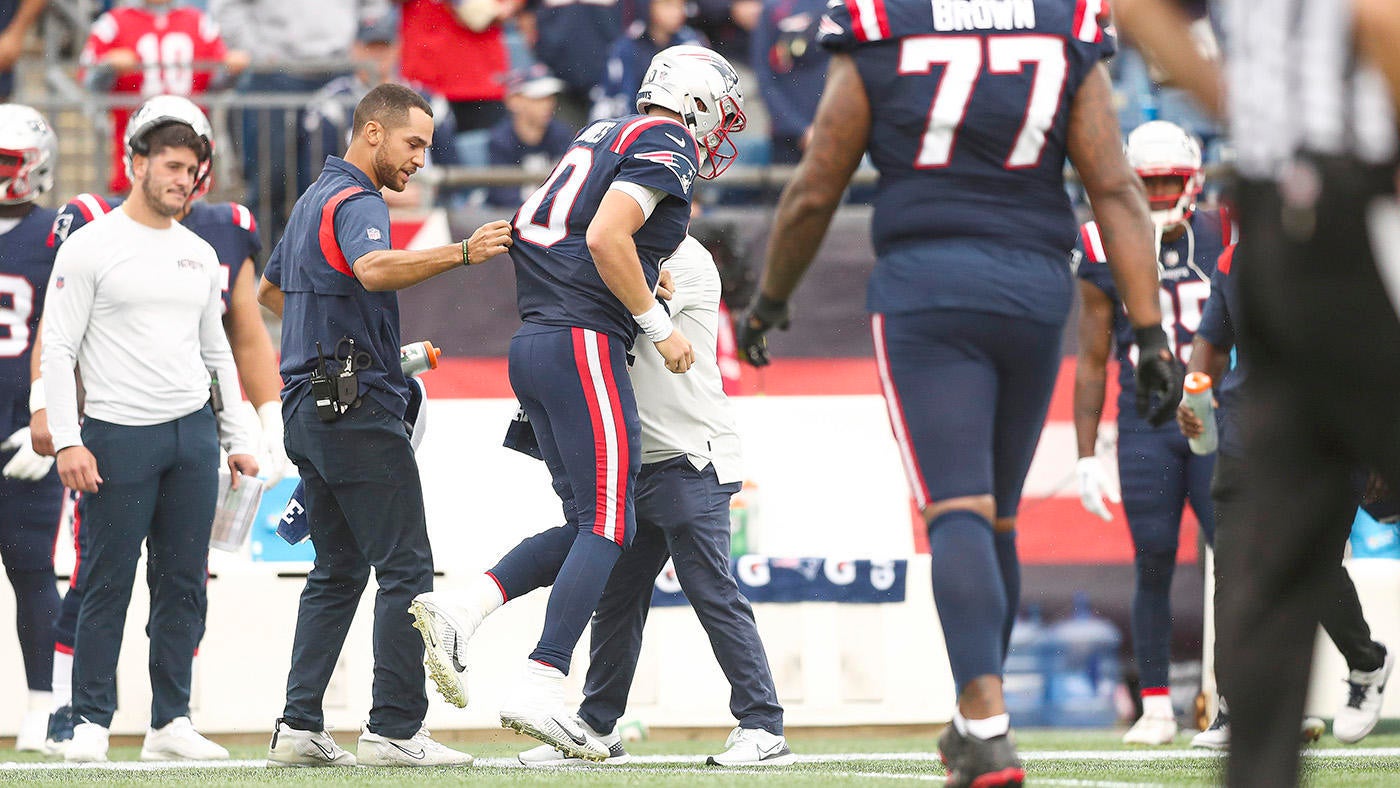 Mac Jones suffers severe high ankle sprain vs. Ravens: Patriots, QB discussing next steps, per report