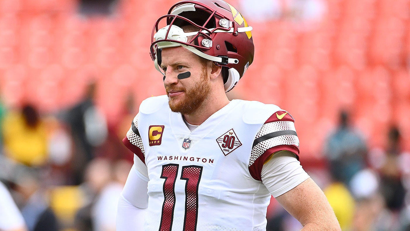 Commanders' Carson Wentz to see doctor about injured throwing hand and shoulder