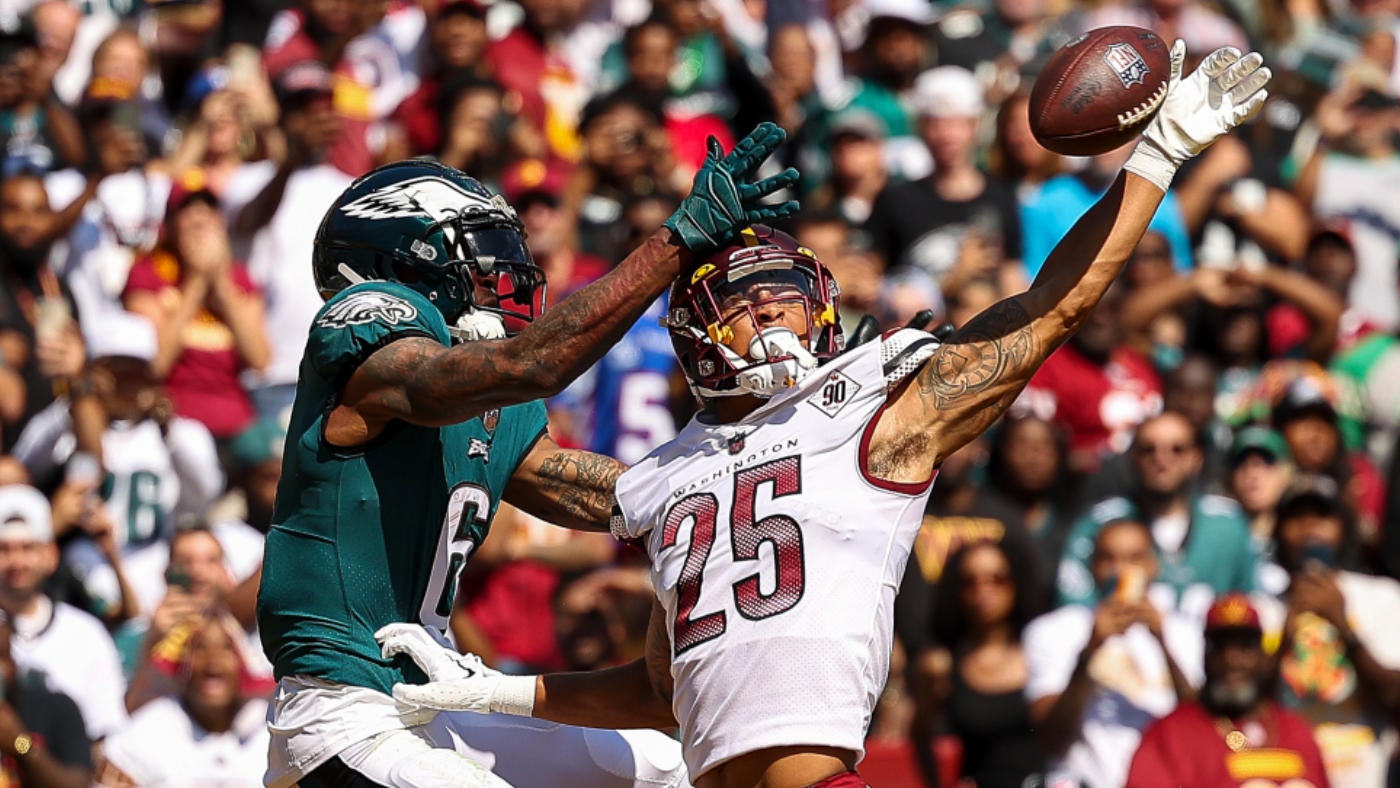 NFL scores, schedule, live Week 3 updates: Eagles' Devonta Smith torches Commanders in first half