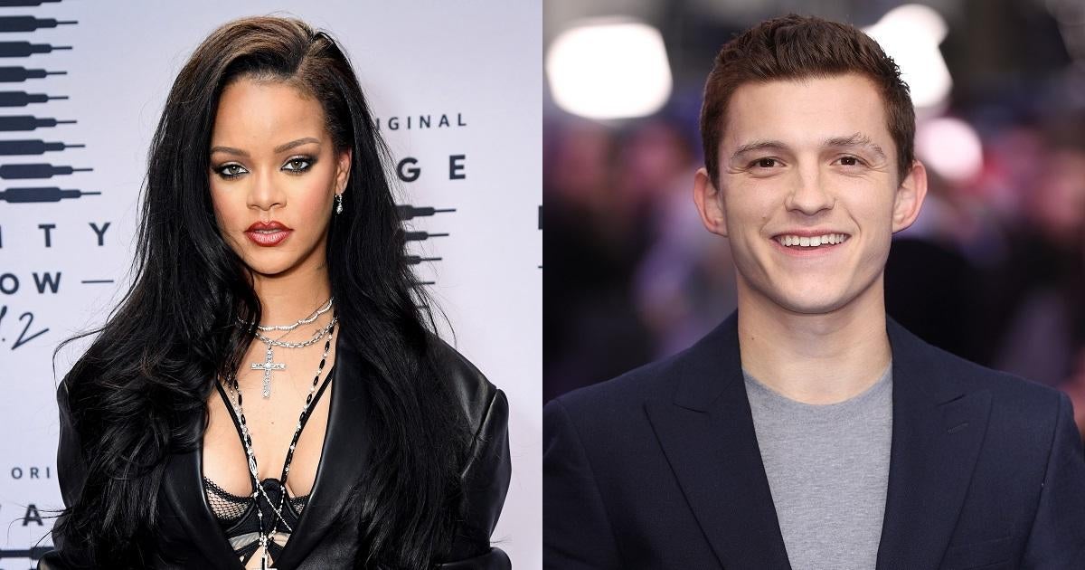 Rihanna Fans Want Her to Bring Tom Holland out During Her Super Bowl Halftime Performance.jpg