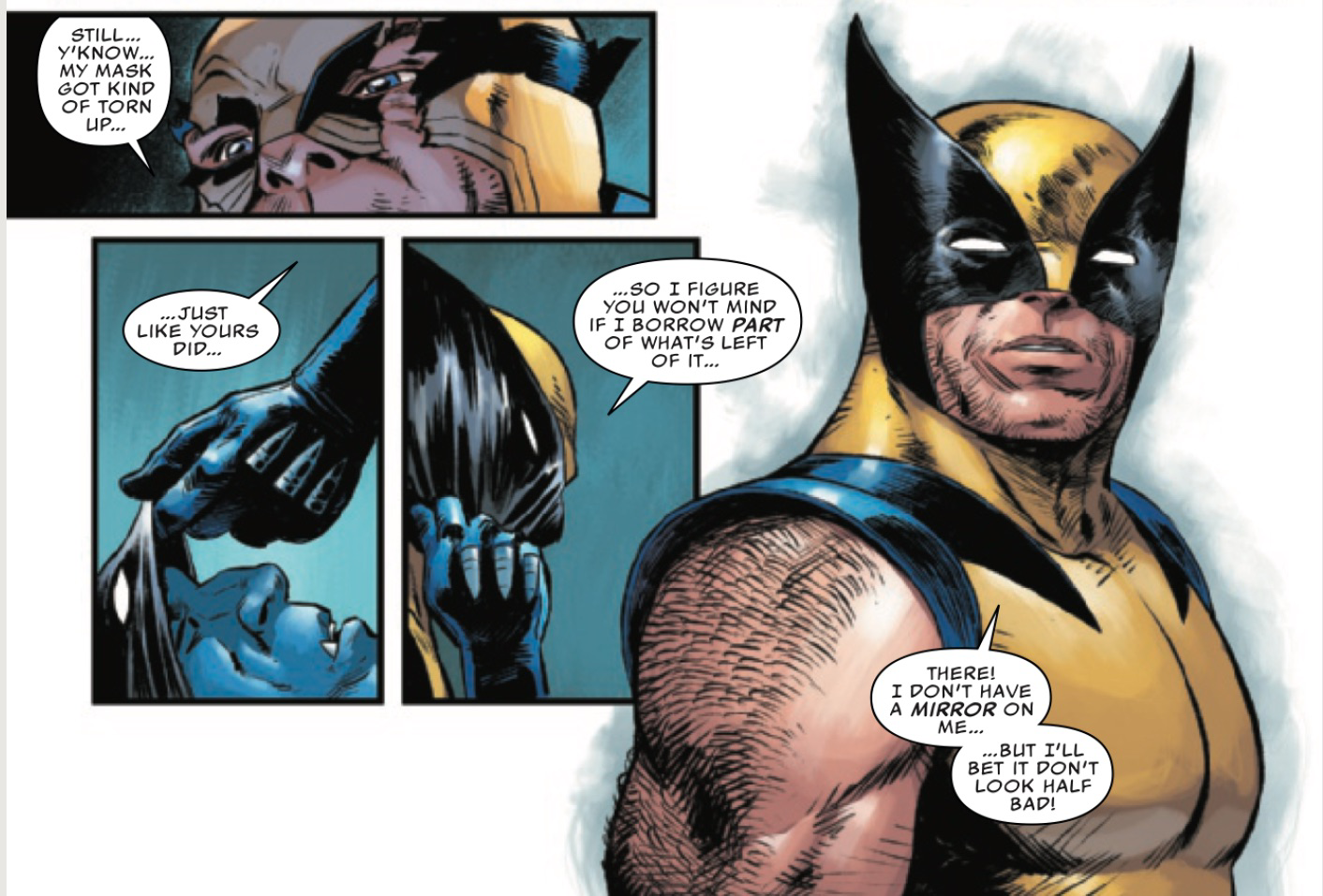 Marvel Reveals How Wolverine Got His Mask