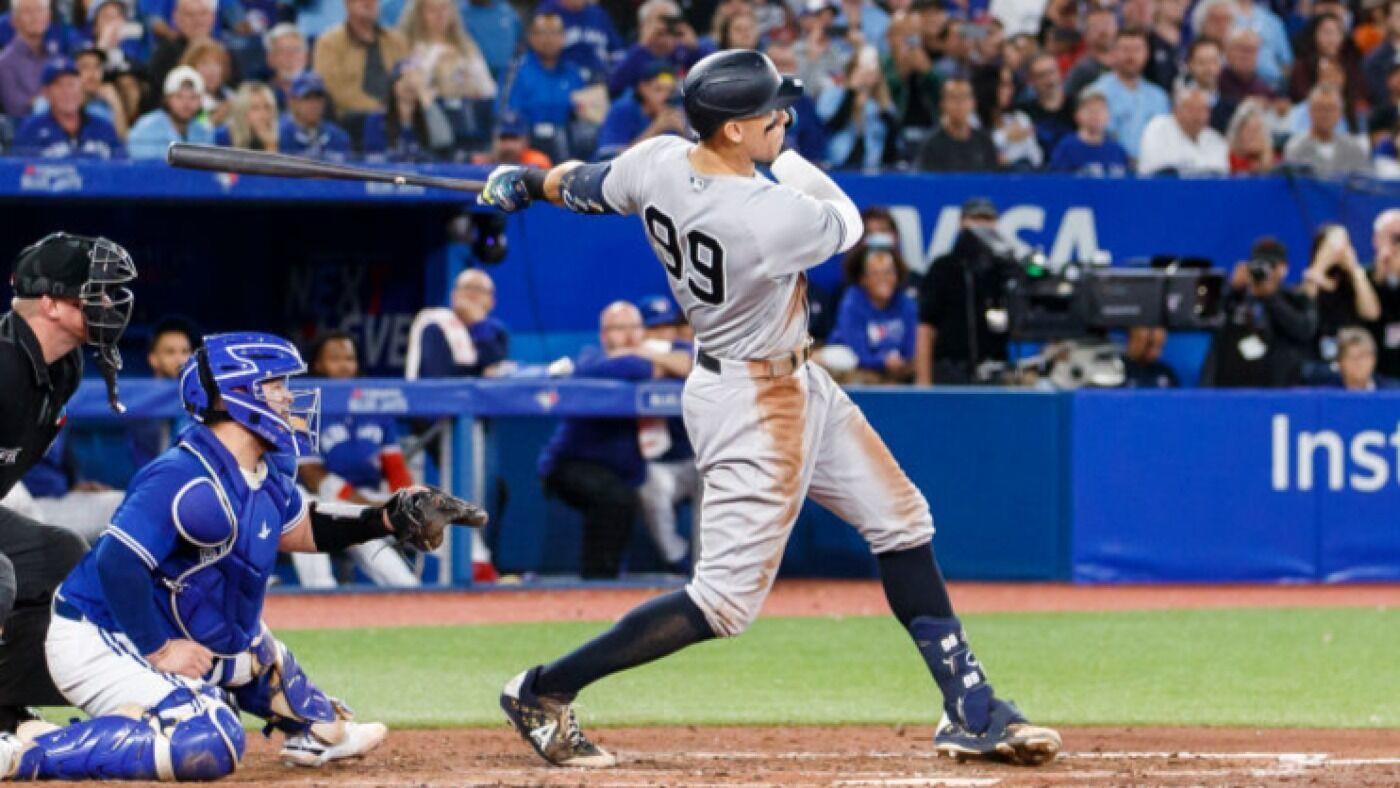 
                        Aaron Judge home runs: Ranking top 10 homers from Yankees star as he ties Roger Maris' AL single-season record
                    