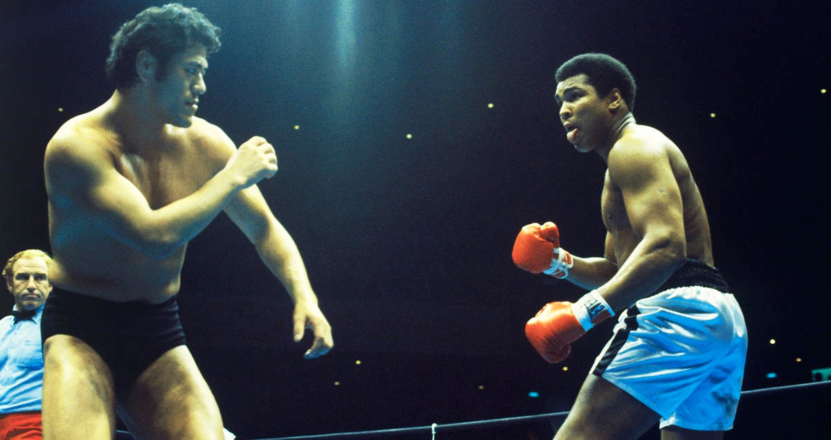 Muhammad Ali Fighting Antonio Inoki Muhammad Ali Fighting Antonio Inoki