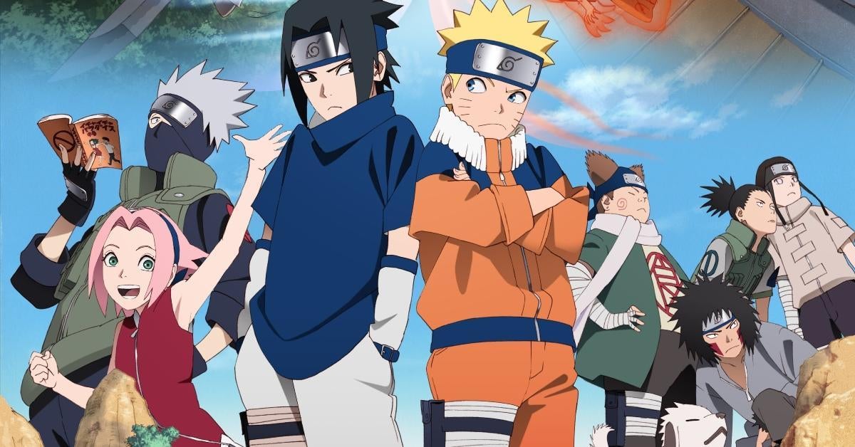 Naruto revela nova arte comemorativa do 20º aniversário