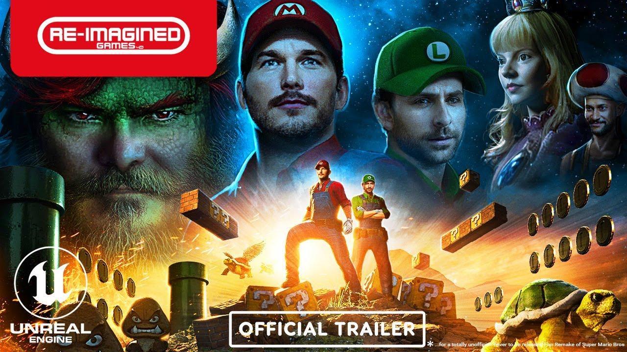 Original Super Mario Bros Game Gets Realistic Remake Starring Chris Pratt