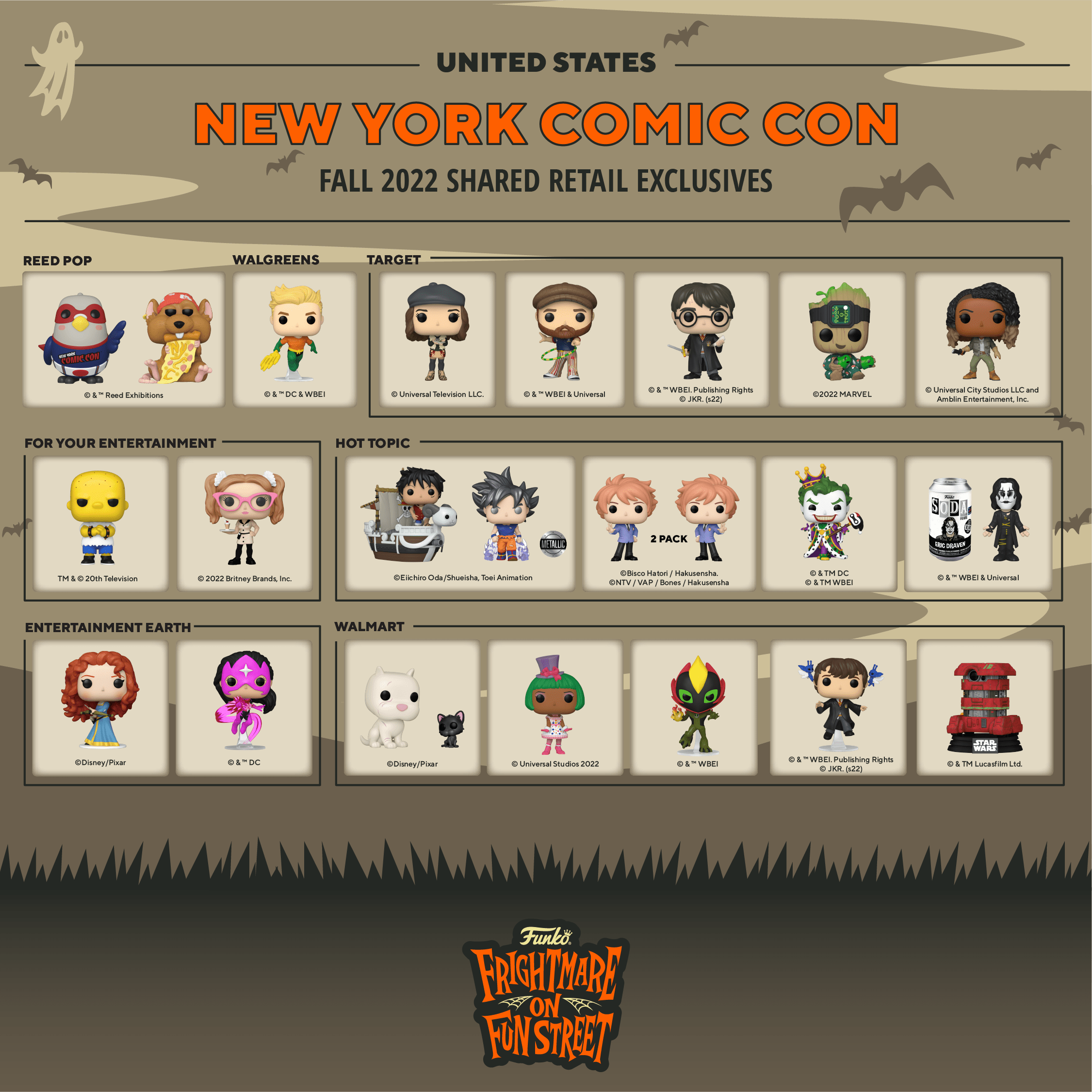 New York Comic Con 2024 Exclusives List Terry