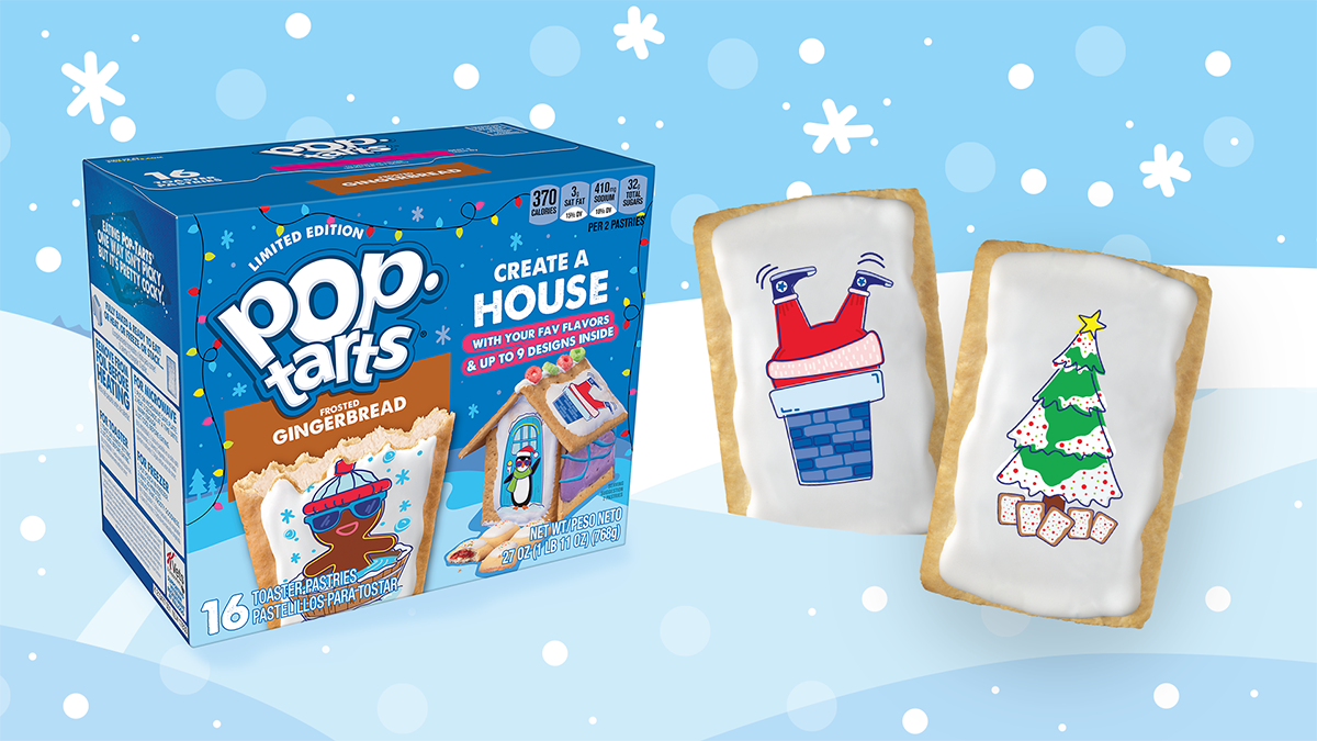 PopTarts Gets Ready for the Holidays With New Frosted Gingerbread Flavor