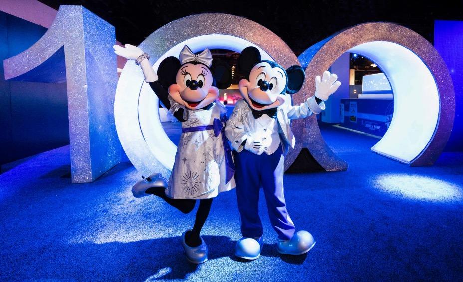 Disney100 Celebration at Disneyland Resort Begins Jan. 27, 2023 – Mickey Mouse, Minnie Mouse and Pals Debut New Platinum Looks