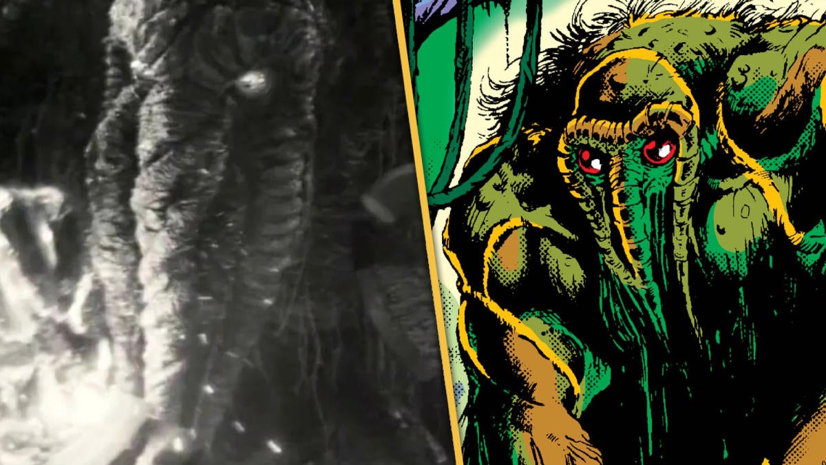 Who Is Man-Thing in Werewolf By Night? Marvel Comic Origin Explained