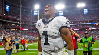 Jalen Hurts, Eagles fend off Commanders in OT to stay undefeated