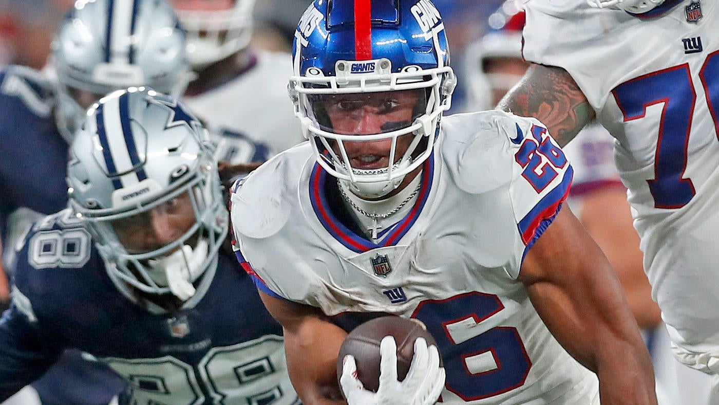 NFL Thanksgiving PrizePicks Play: Player Prop for Saquon Barkley