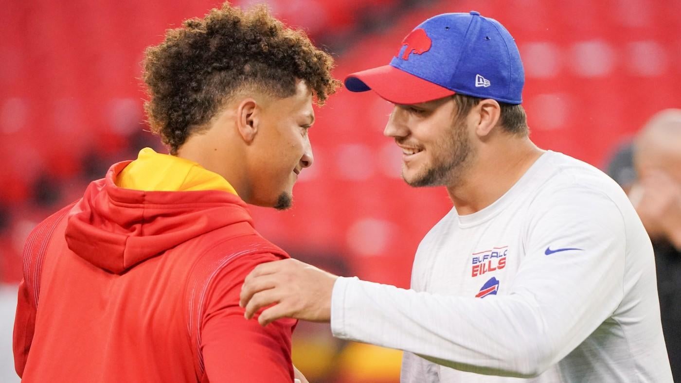 Bills' Josh Allen tips cap to Patrick Mahomes after Super Bowl win: 'You gotta find ways to be like them'