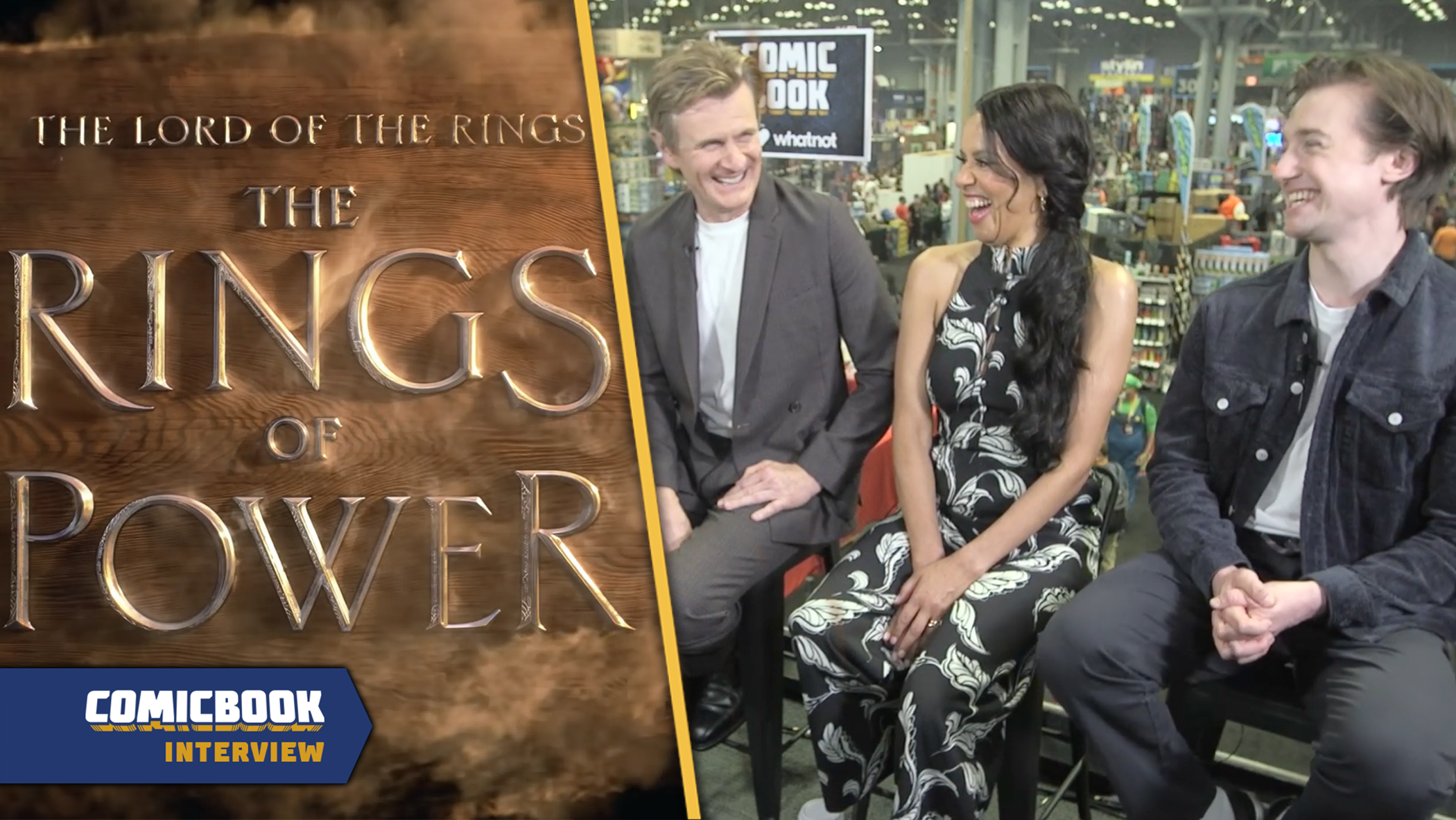 RINGS OF POWER INTERVIEW LORD OF THE RINGS