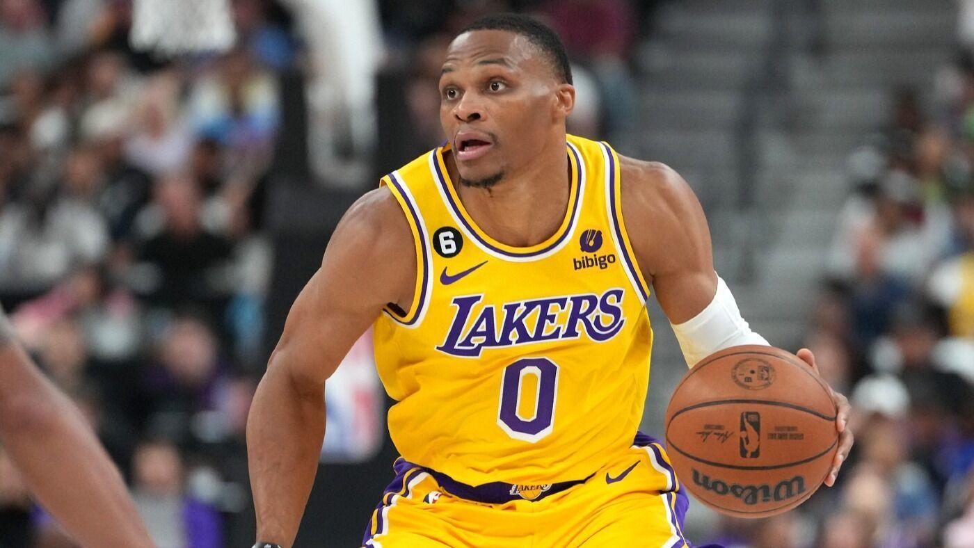 
                        Lakers' Russell Westbrook passes Gary Payton for 10th place on NBA's all-time assists list
                    