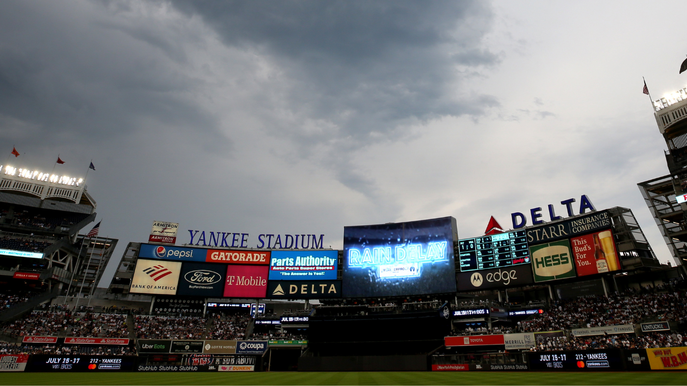 Yankees vs. Guardians weather forecast: ALDS Game 5 delayed during rainy night in New York