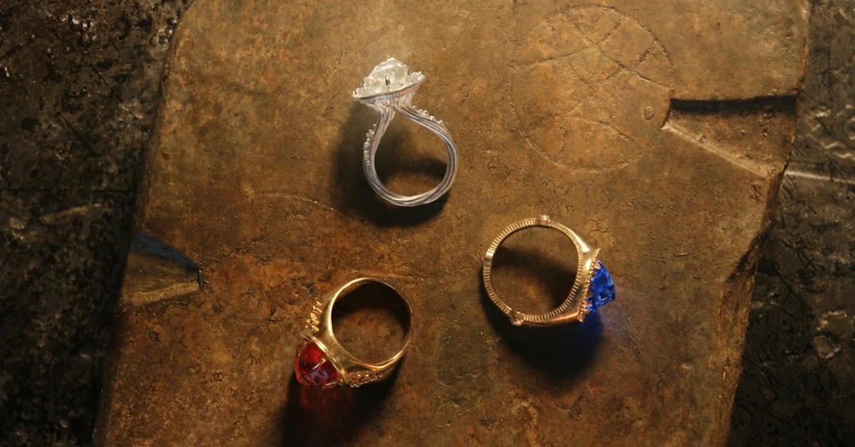 The Lord of the Rings: The Rings of Power's Three Rings Explained