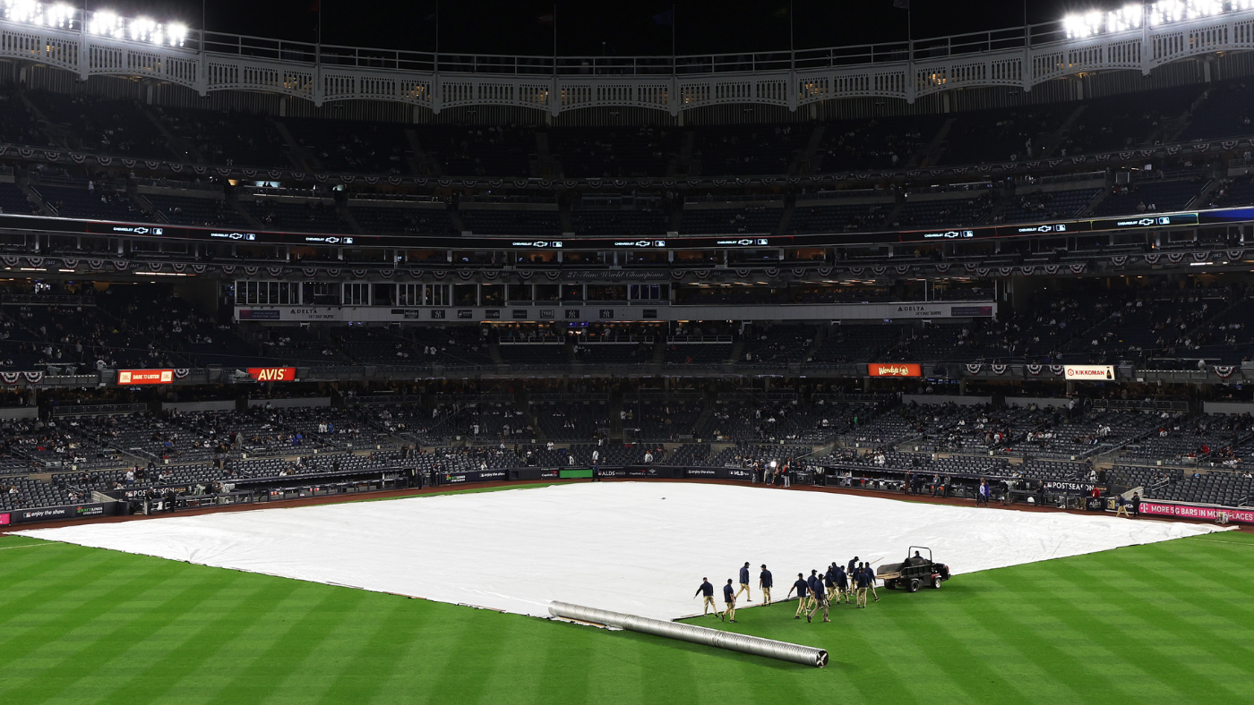 Yankees vs. Guardians weather forecast: ALDS Game 5 postponed by rain, moved to Tuesday