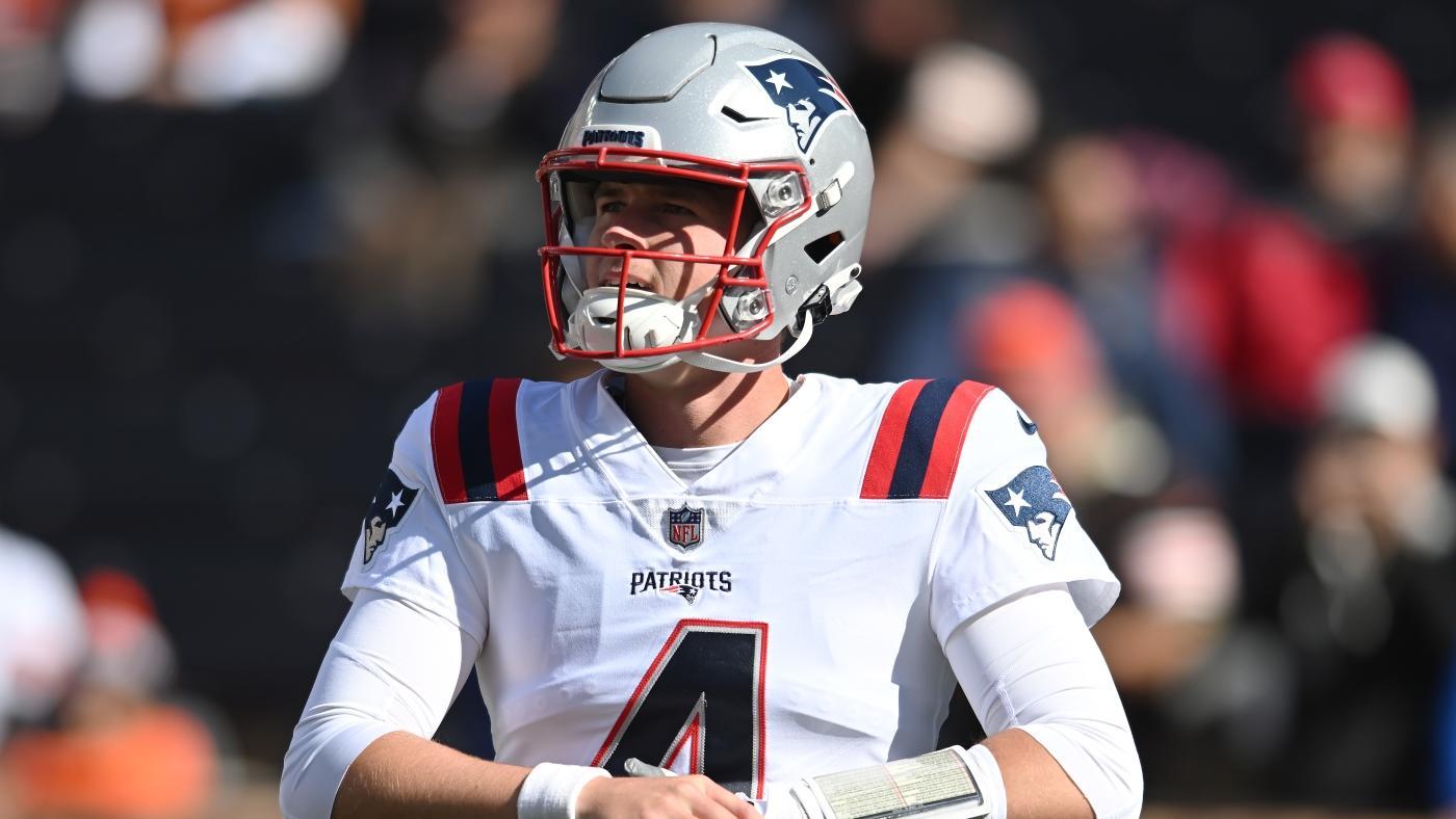 Bailey Zappe's jersey from win over Browns placed in New England Patriots Hall of Fame