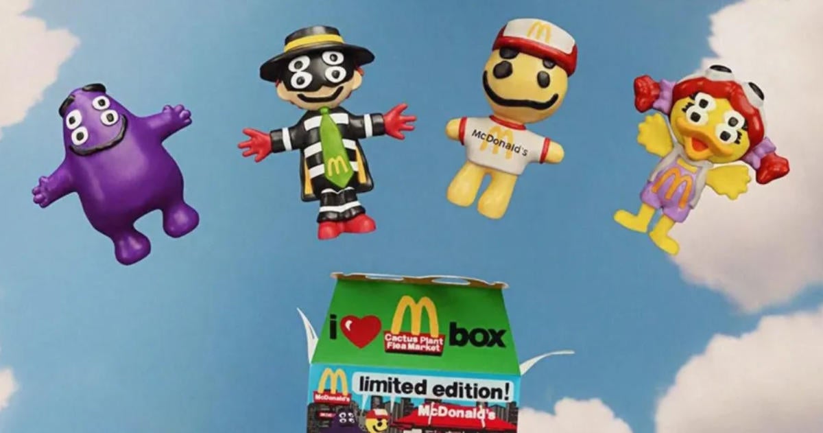 McDonalds Adult Happy Meal Toys Posted on eBay For
$300,000
