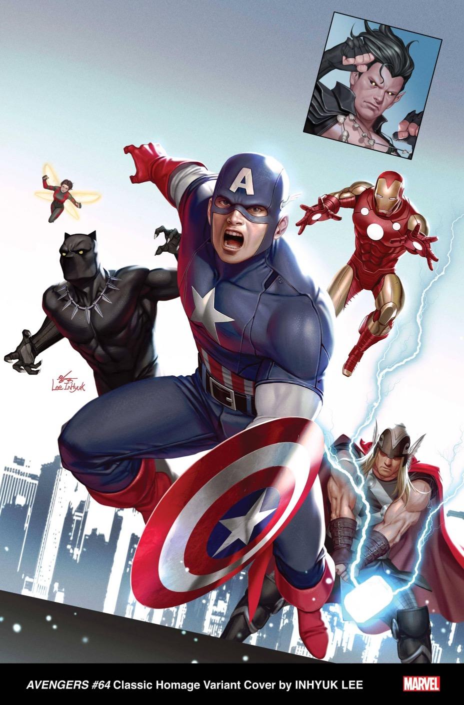 Marvel Variants Reimagine Marvel's Classic Comic Covers