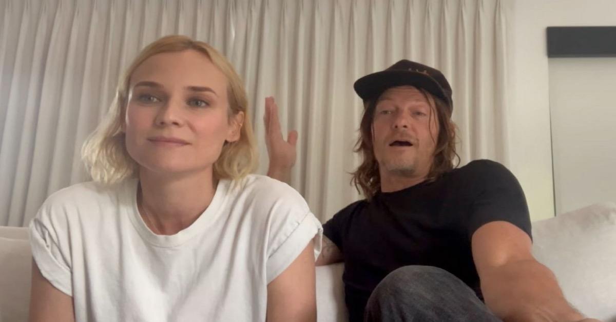 Diane Kruger Celebrates Six Years with Walking Dead 's Norman