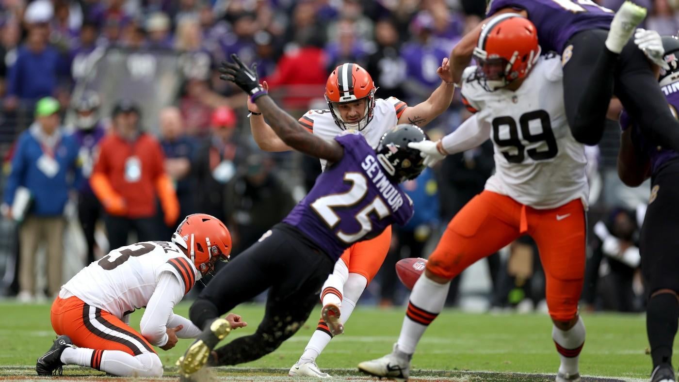 Browns offer bizarre explanation for odd decision on missed game-tying field goal attempt against Ravens