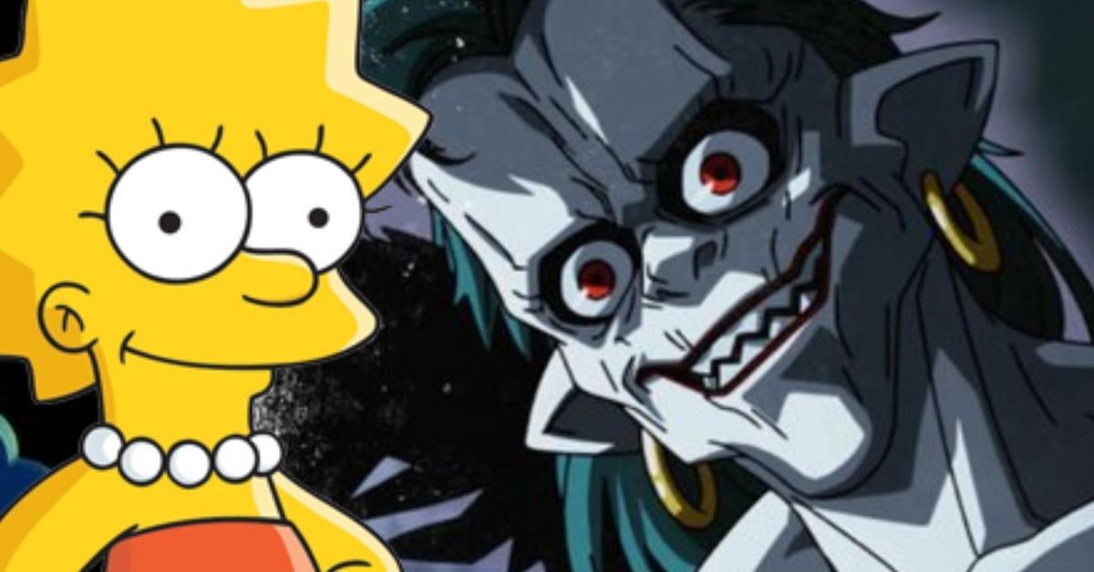 The Simpsons Is Going Anime For An Upcoming Death Note Tribute