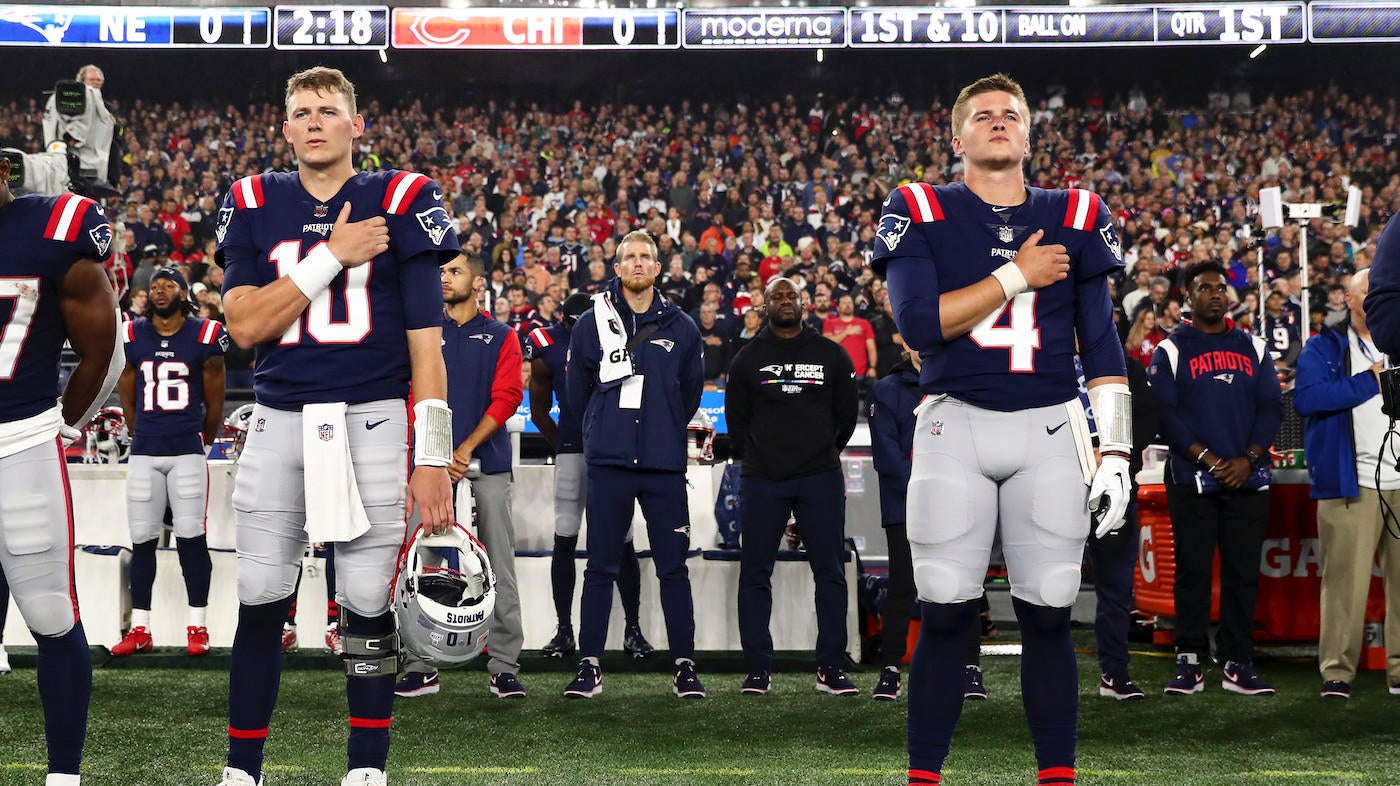 Mac Jones vs. Bailey Zappe: Patriots QB situation even more clouded after blowout loss to Bears