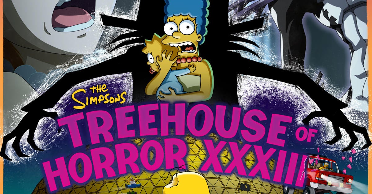 The Simpsons' Treehouse of Horror XXXIII Death Tome Clip