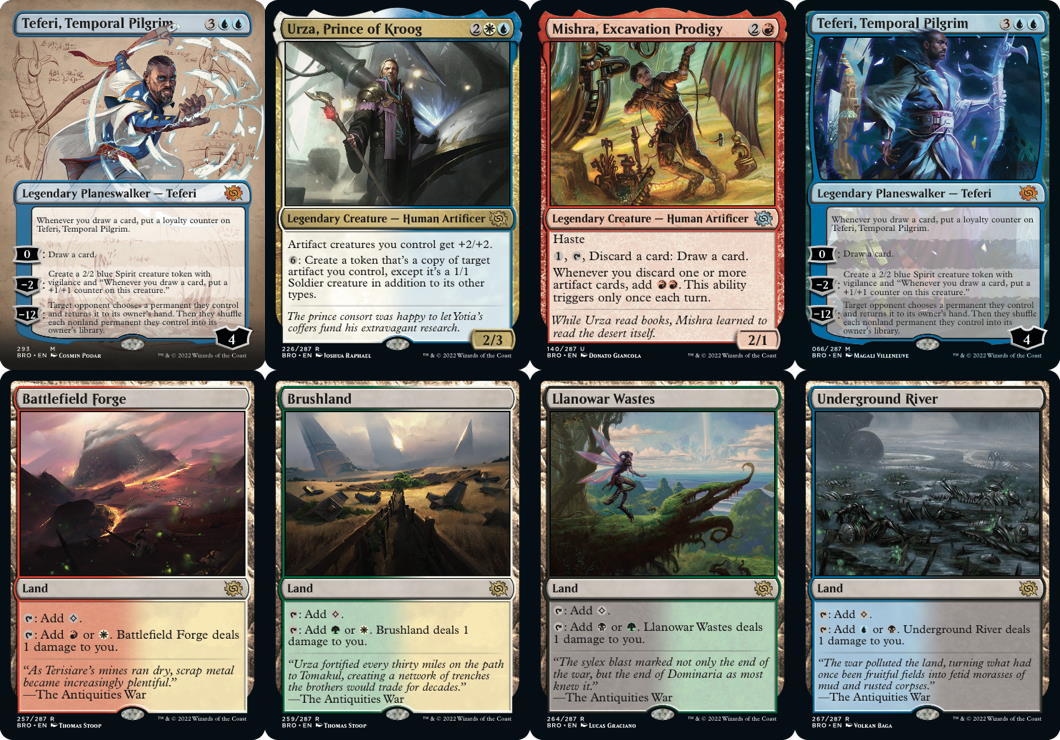 Magic The Gathering's The Brothers' War Expansion Packs Nostalgia and