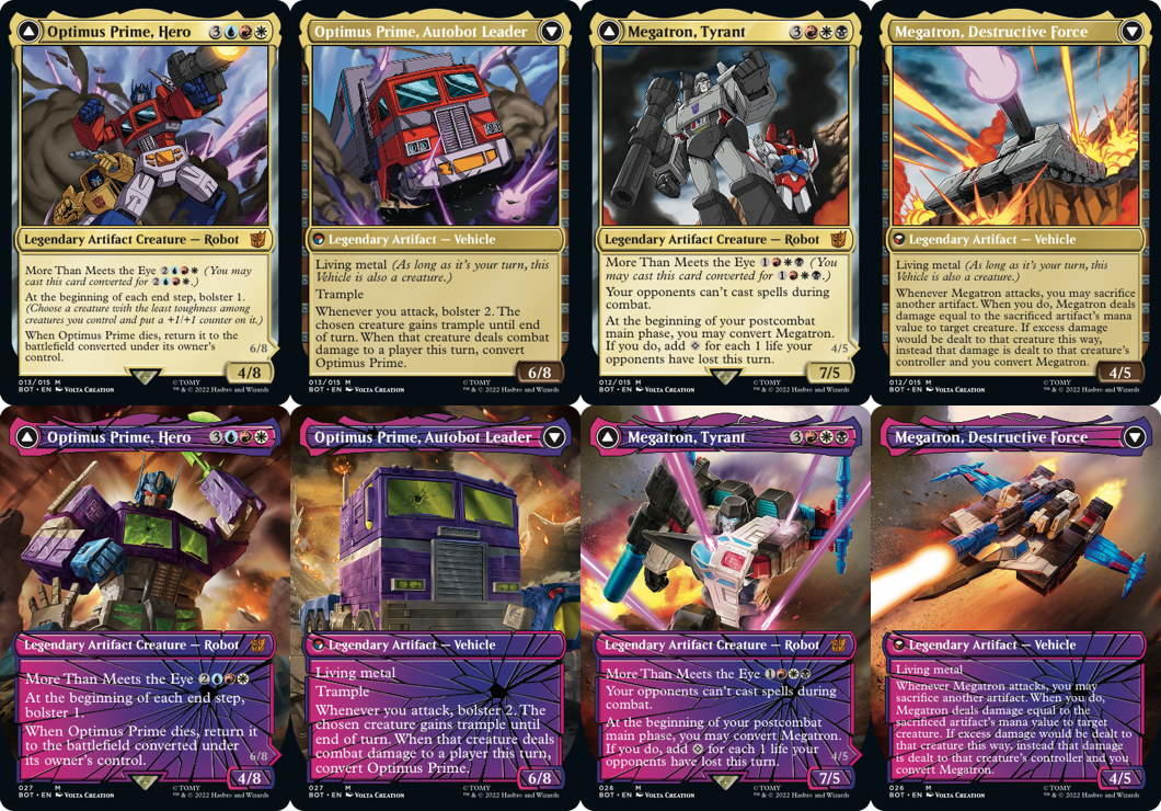 Transformers Commander Magic: The Gathering's The Brothers' War Expansion Packs Nostalgia and ...