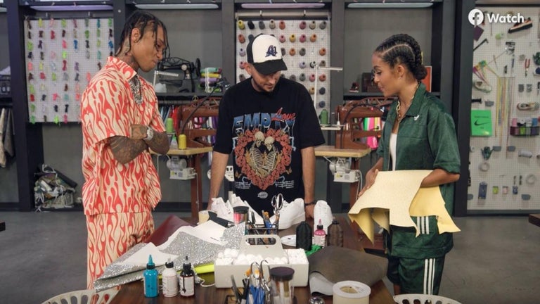 Swae Lee Customizes His Own Shoes in 'Yara Shahidi's Day Off' Exclusive Clip