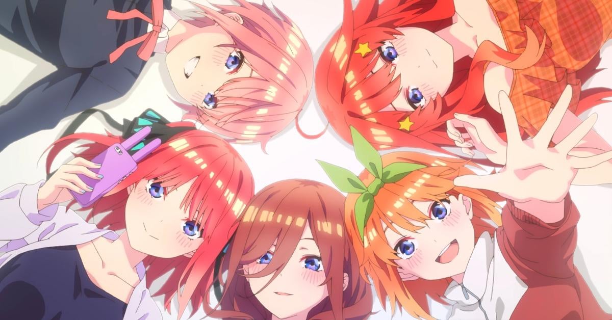 Gotoubun no Hanayome Movie teve uma performance muito boa em seu primeiro  dia - Anime United