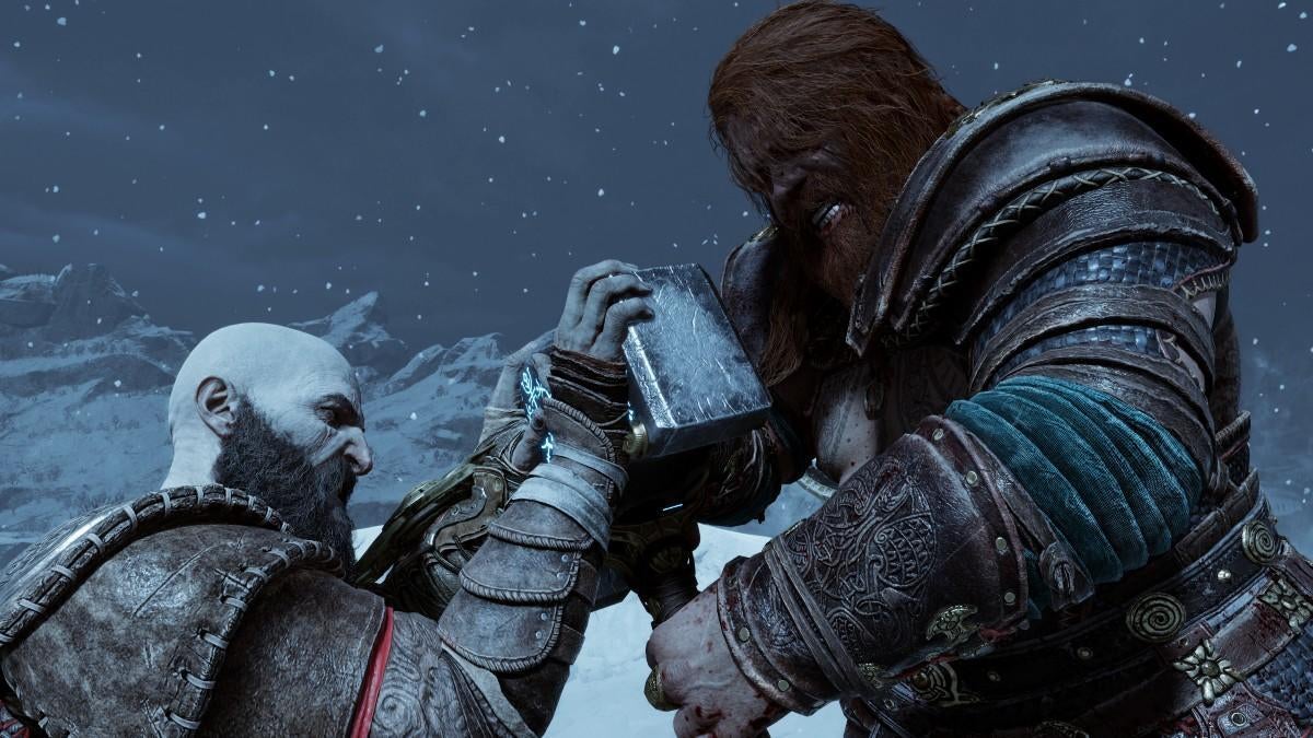 god of war ragnarok - thor