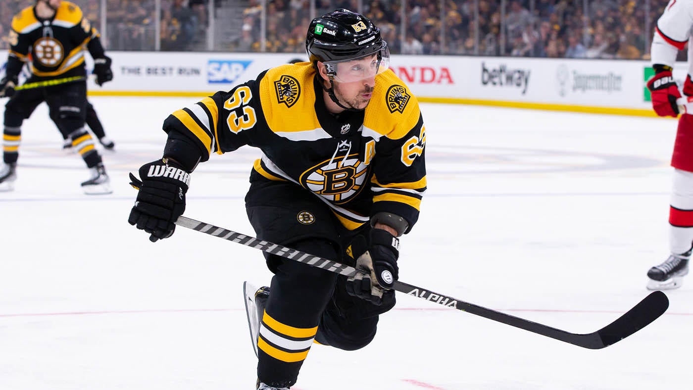 Brad Marchand injury update: Bruins star will make season debut Thursday vs. Red Wings