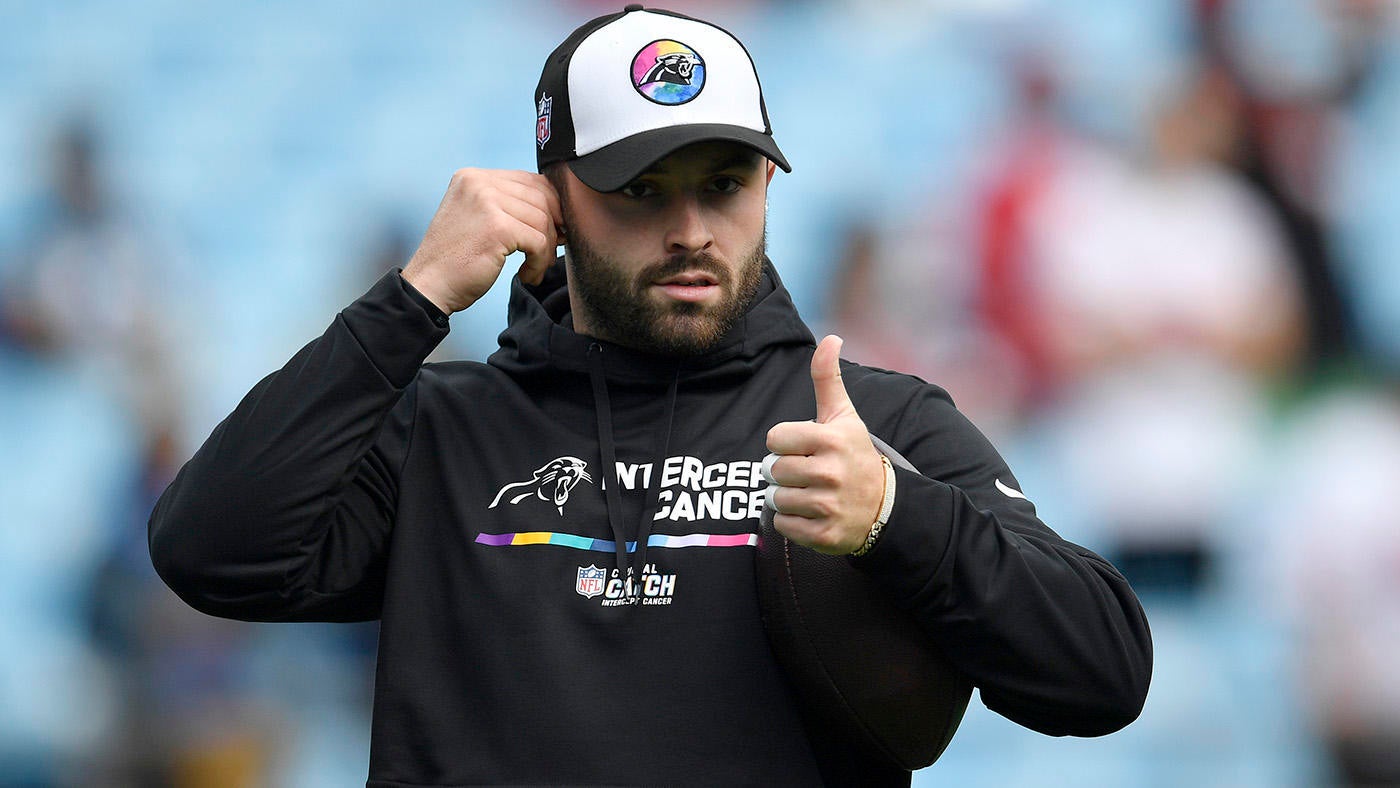 Panthers' Baker Mayfield shuts down idea of trade request despite getting benched: 'I want to be here'