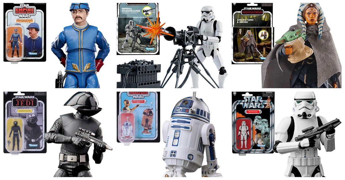 New Star Wars Black Series, Vintage Collection, and Former Walmart