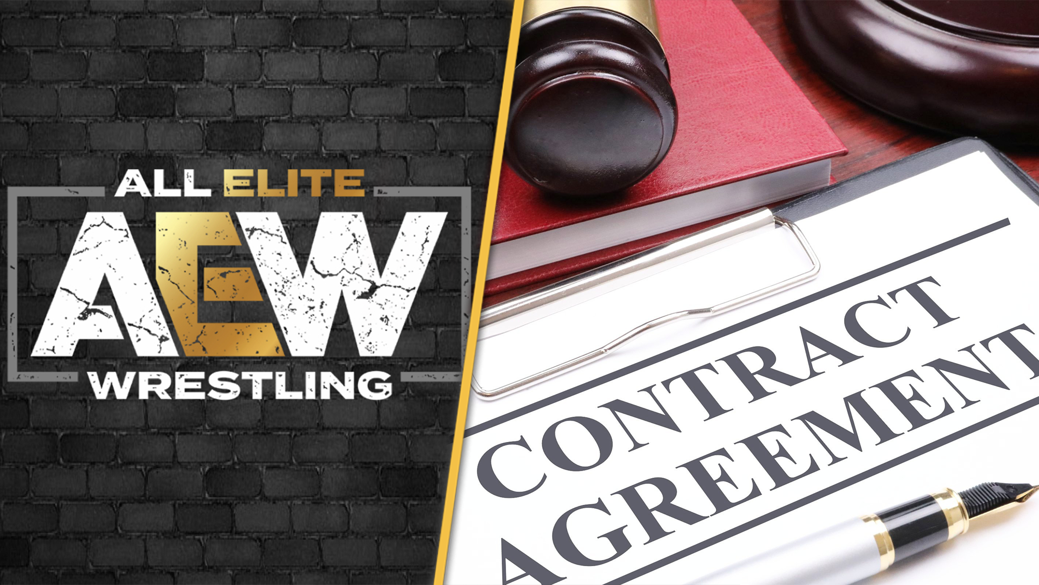 AEW CONTRACT AEW SIGNS AEW FREE AGENT