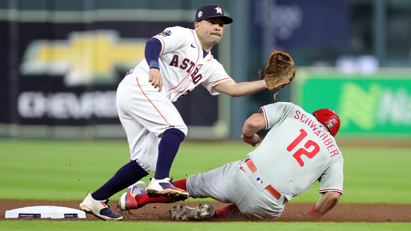 World Series score: Astros vs. Phillies Game 1 live updates as Houston,  Philly trade big innings - CBSSports.com