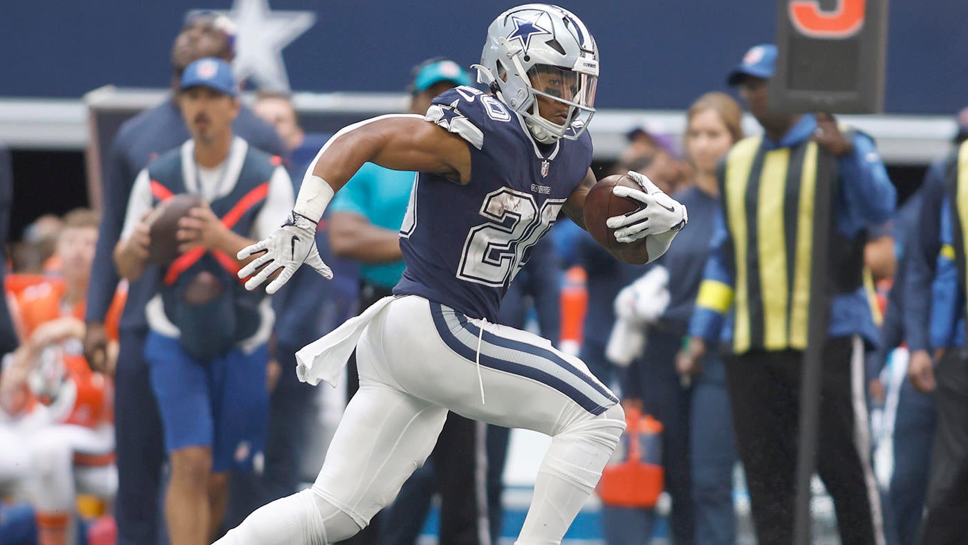 NFL scores, schedule, live Week 8 updates: Cowboys' Tony Pollard, Panthers' D'Onta Foreman join three-TD club