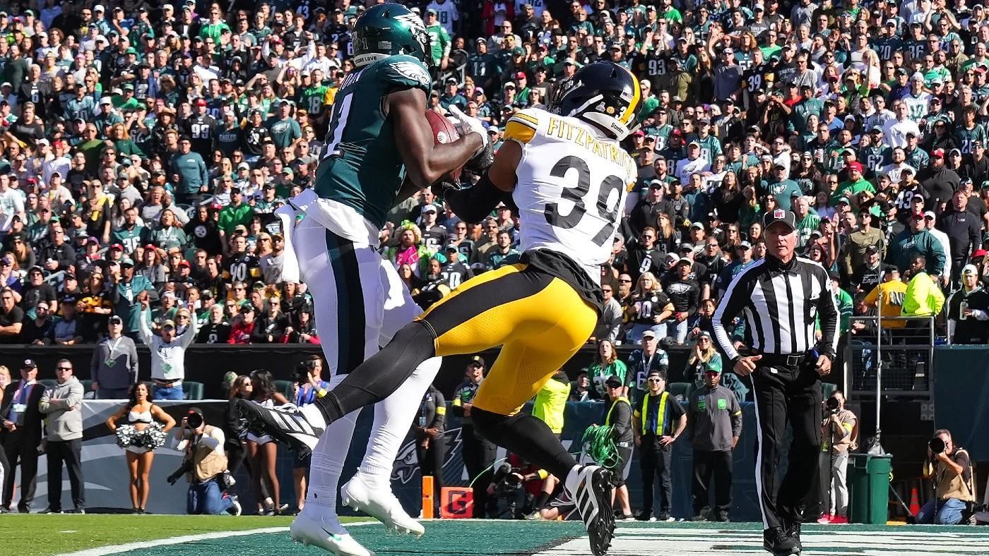 A.J. Brown reveals fine for taunting penalty in Eagles' win over Steelers on social media