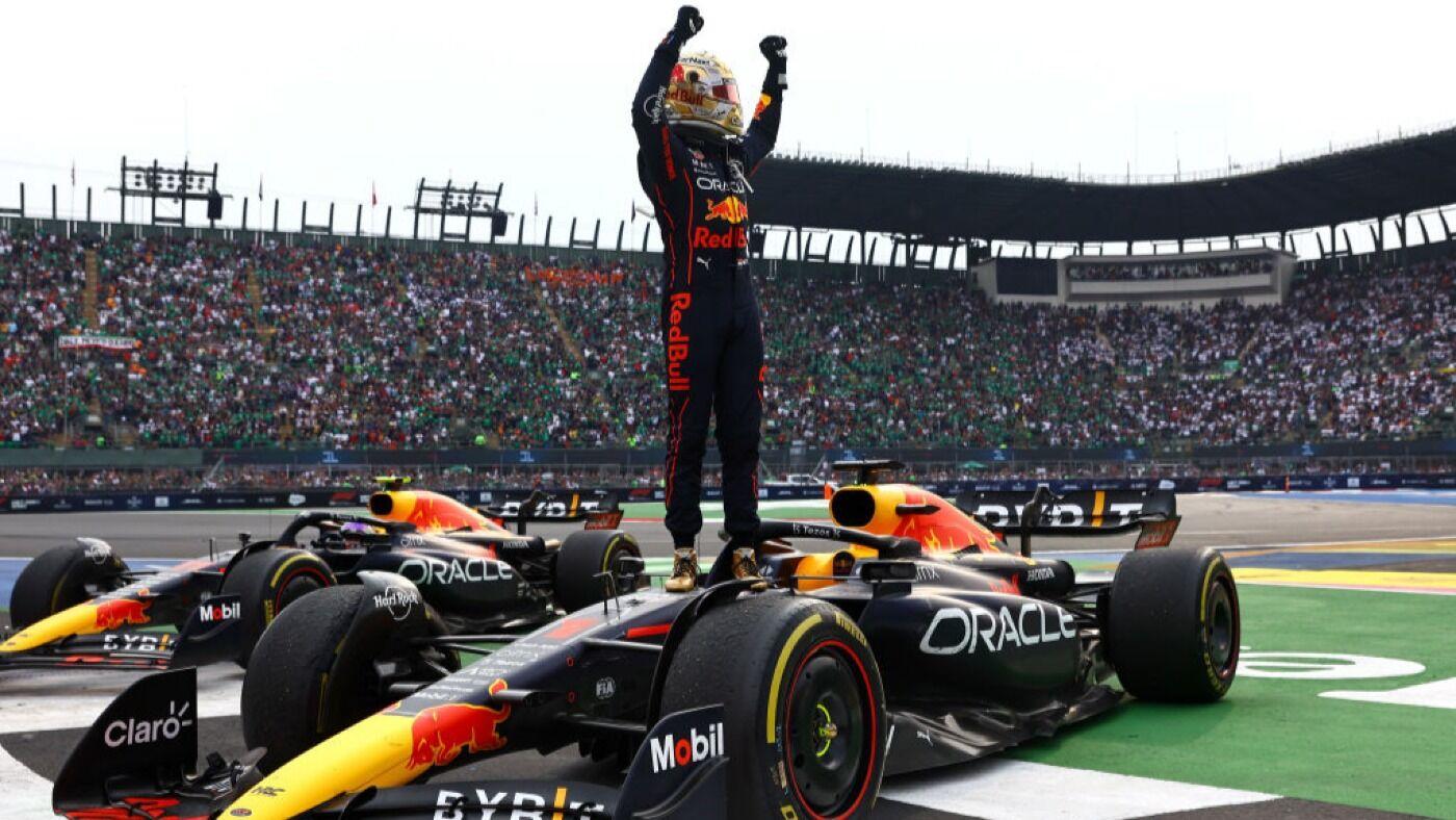 2022 Formula 1 in Mexico results Red Bull Racings Max Verstappen rolls to record 14th win in season