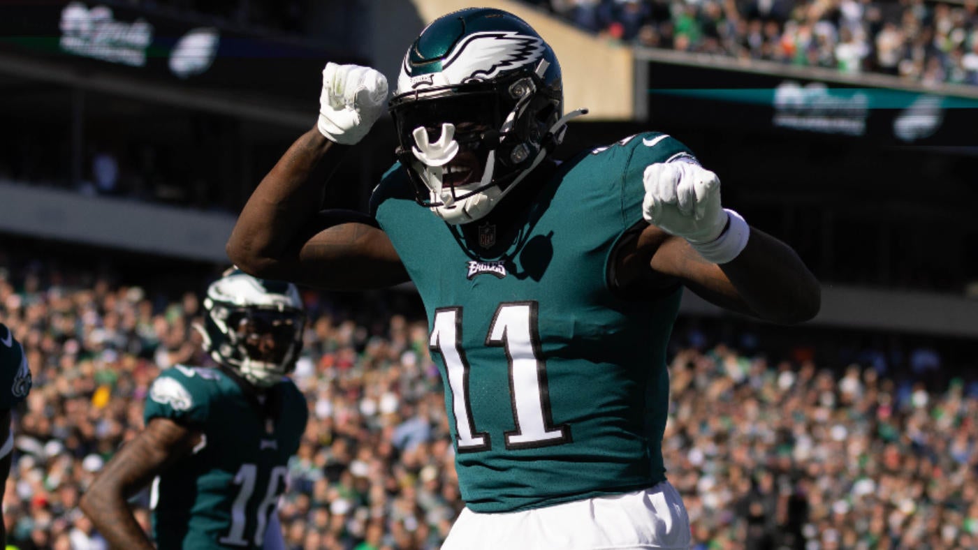 NFL scores, schedule, live Week 8 updates: A.J. Brown explodes for 3 first-half TDs; Chase Claypool throws TD