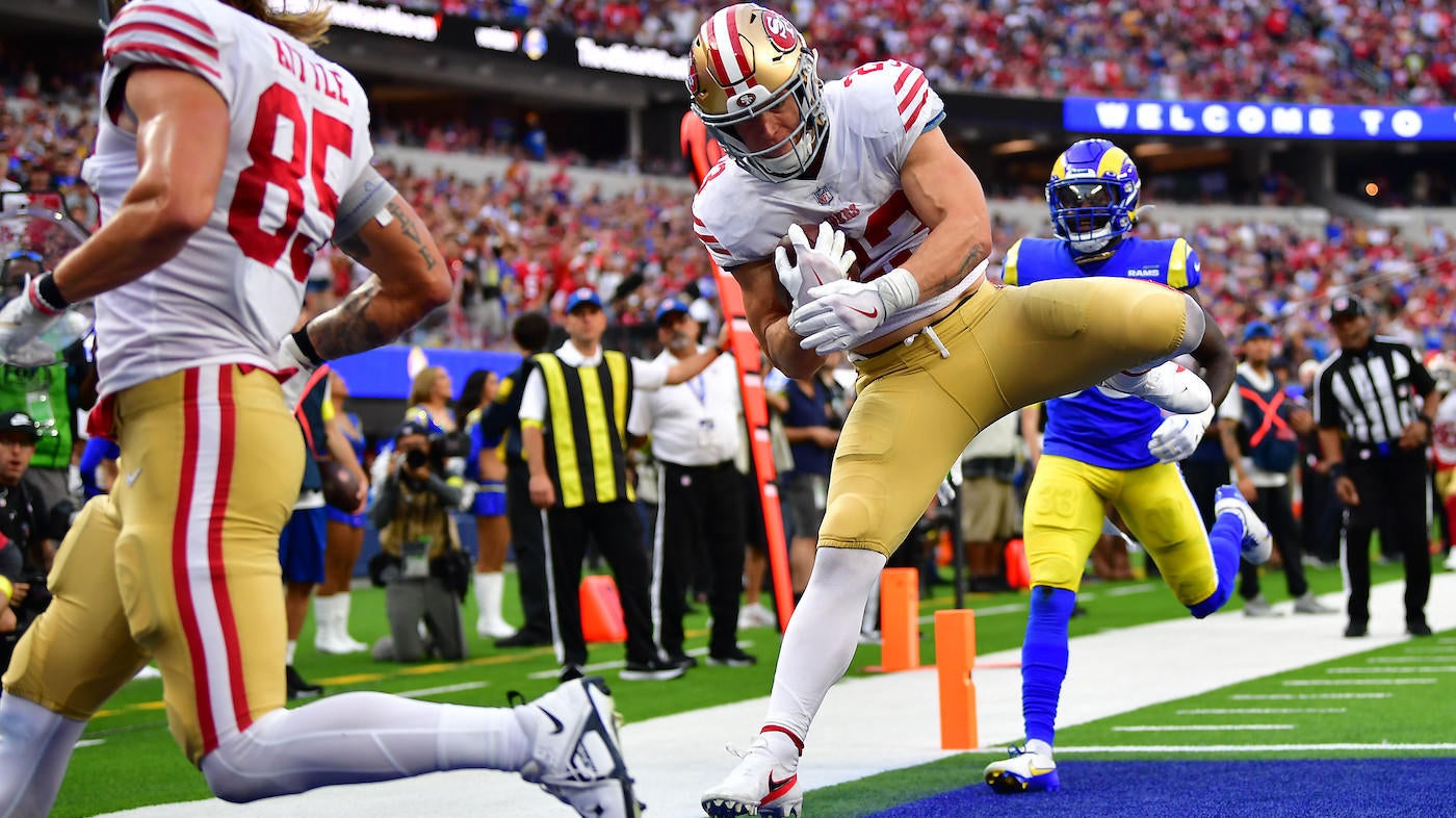 Niners' Christian McCaffrey becomes first player since 2005 to throw, rush and catch a touchdown in same game