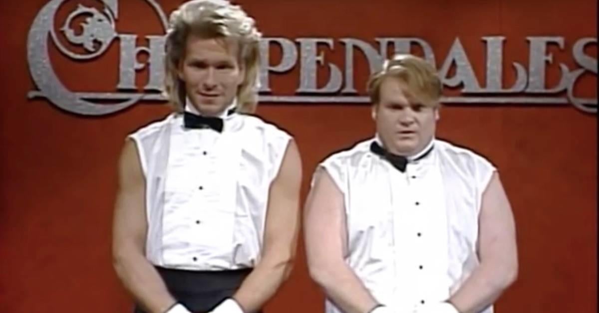 Saturday Night Live Patrick Swayze And Chris Farley Watch: WWE's Chad Gable and Otis Recreate Iconic Chris Farley and