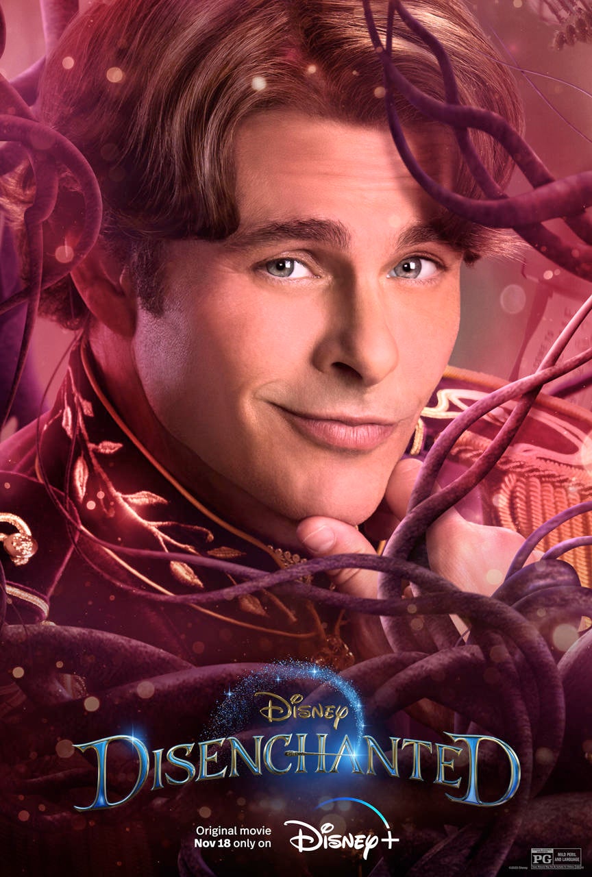 Disney's Disenchanted Posters Reveal The Main Characters