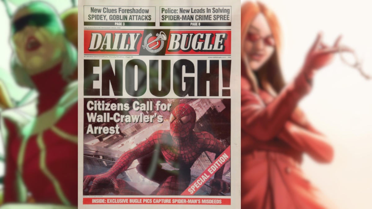 AvengersTheKangDynasty star - Daily Bugle Spidey