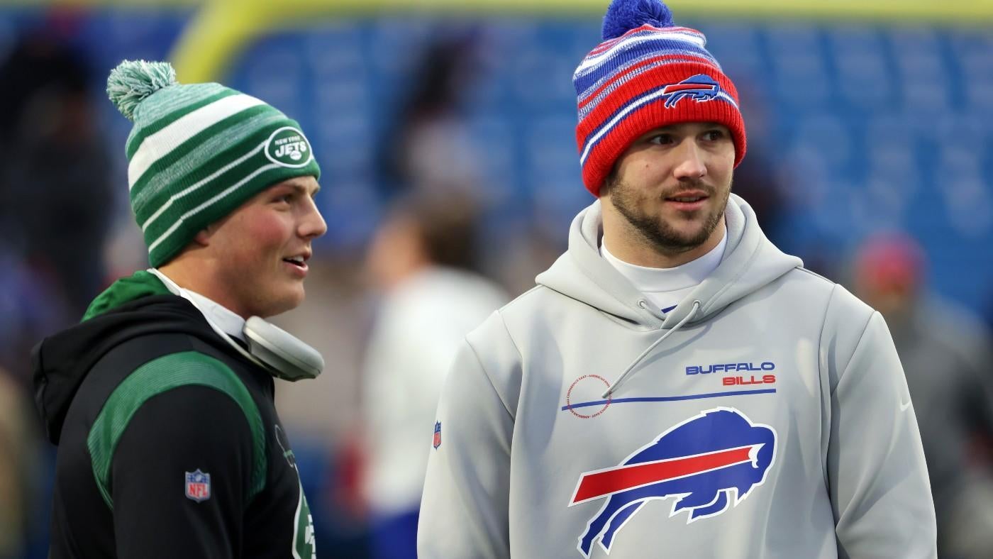 Josh Allen defends Zach Wilson as Jets QB struggles in second NFL season: 'Sometimes it takes a little longer'