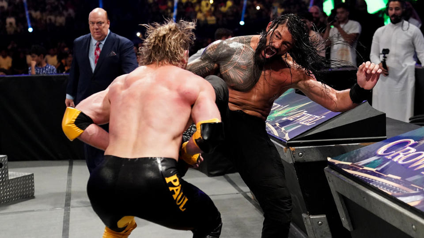 2022 WWE Crown Jewel results, recap, grades Roman Reigns and Logan Paul deliver all-time great crossover
